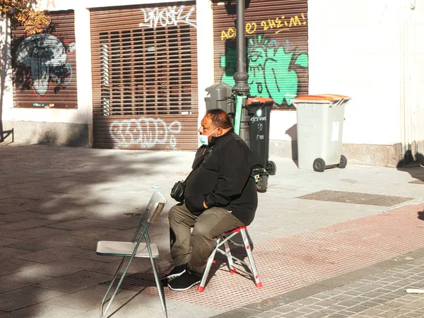 Mercado Abierto Rastro Madrid — Foto de Stock