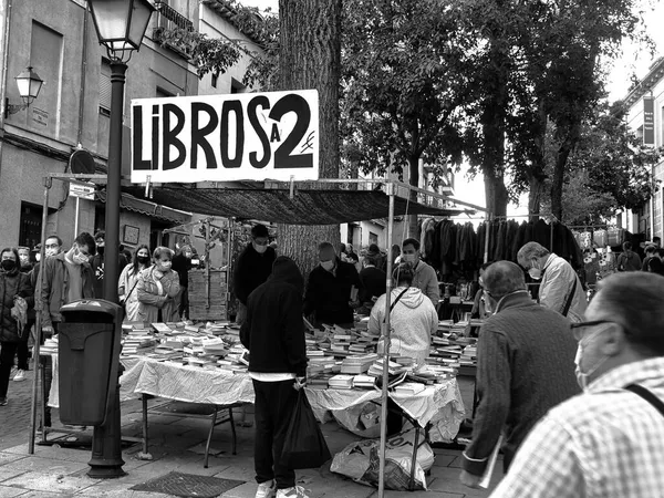 Mercado Abierto Rastro Madrid —  Fotos de Stock