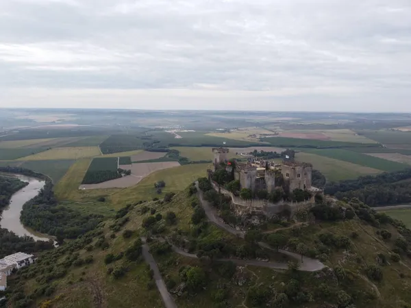 Castelo Almodovar Del Rio — Fotografia de Stock