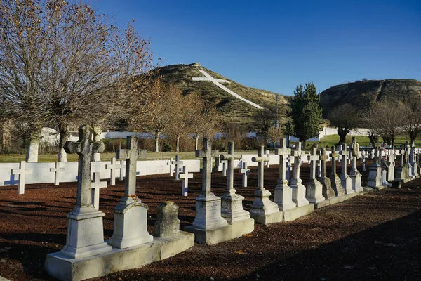 stock image One of the greatest embarrassments of the Spanish Civil War is the cemetery of Paracuellos del Jarama.