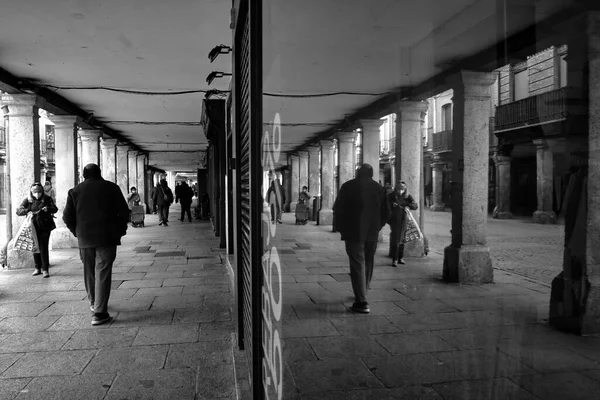 Walk Alcala Henares City Don Quixote — Fotografia de Stock