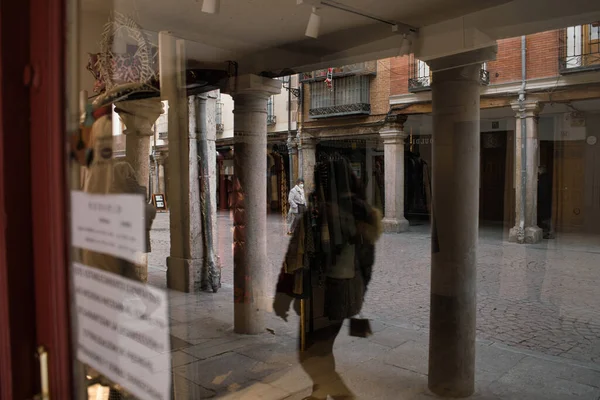 Wandeling Door Alcala Henares Stad Don Quichot — Stockfoto