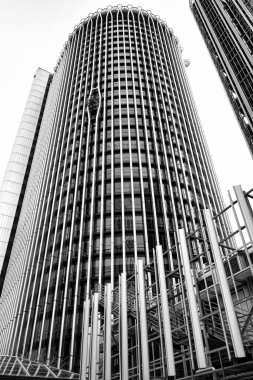 walk through Azca a good shopping area of Madrid.