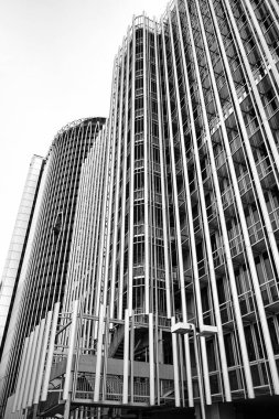 walk through Azca a good shopping area of Madrid.