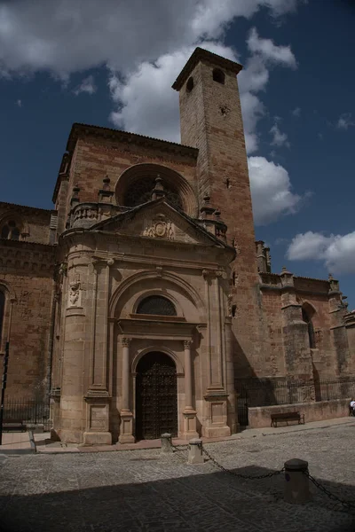 Spanya Nın Güzel Ortaçağ Şehirlerinden Biri Olan Castilla Mancha Bir — Stok fotoğraf