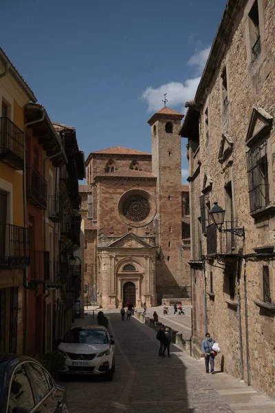Επόμενη Μνημειακή Πόλη Που Βρίσκεται Στην Castilla Mancha Αναμφίβολα Μία — Φωτογραφία Αρχείου