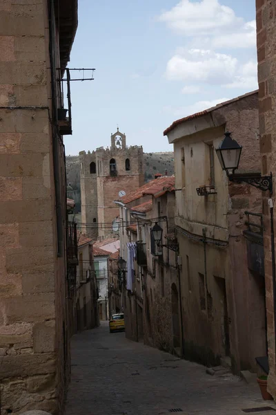 Próxima Cidade Monumental Localizada Castilla Mancha Sem Dúvida Uma Das — Fotografia de Stock