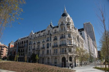 Madrid 'de İspanya' da yürümek