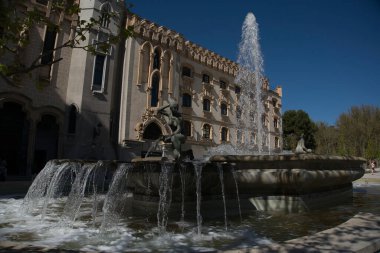 Madrid 'de İspanya' da yürümek