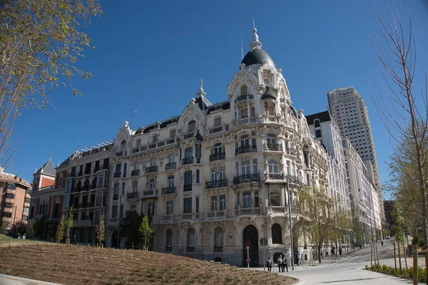 Madrid 'de İspanya' da yürümek