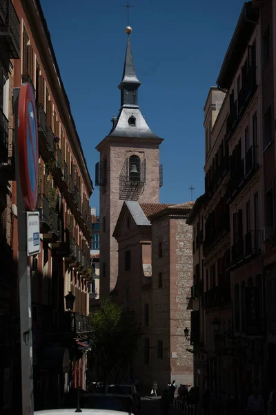 Piedi Attraverso Madrid Spagna — Foto Stock