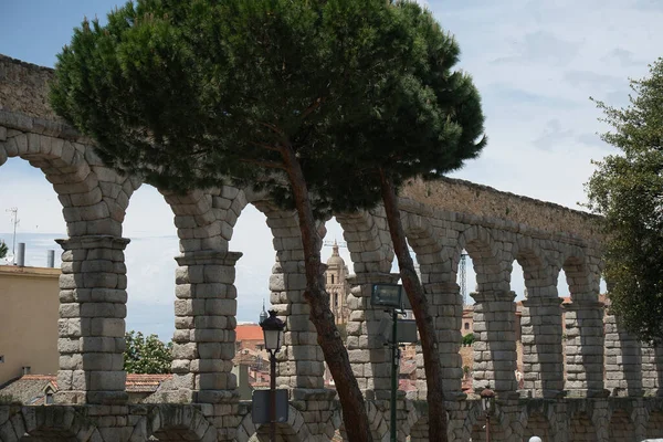 Segovia Cidade Mais Bonita Mundo — Fotografia de Stock