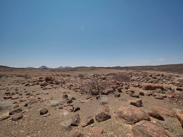 Arid Desolate Region Damarland Northern Namibia Africa — Stok fotoğraf