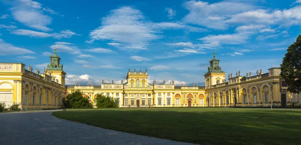 Warsav Mazowieckie Poland July 2022 Wilanow Palace Baroque Royal Palace — 图库照片