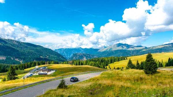 Dolomiter Italien Augusti 2022 Dolomiter Bergskedja Nordöstra Italien Del Södra — Stockfoto