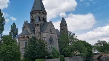 Fransa 'nın merkezindeki Metz kentinin Coronavirüs zamanlarındaki izlenimleri