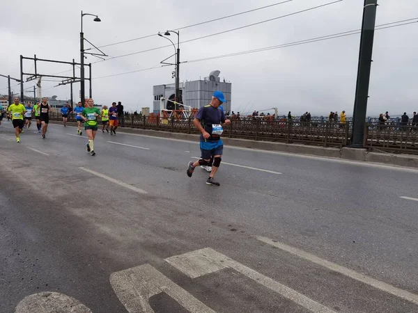 갈라타 마라톤 2021 — 스톡 사진