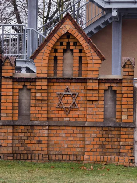 Jewish Cemetery Brandenburg Destroyed Wwi Today Memorial — Stock Photo, Image