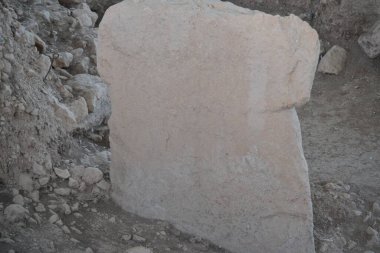 Göbeklitepe veya Potbelly Hill Neolitik arkeoloji alanı tarih öncesi arkeoloji