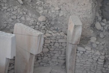 Göbeklitepe veya Potbelly Hill Neolitik arkeoloji alanı tarih öncesi arkeoloji