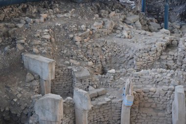 Göbeklitepe veya Potbelly Hill Neolitik arkeoloji alanı tarih öncesi arkeoloji