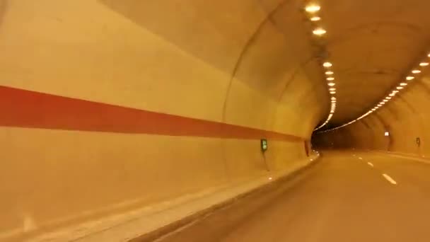 Тоннель Турции Новейшие Тоннели — стоковое видео