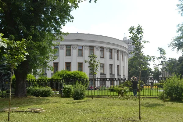 Regierungsgebäude Der Ukrainischen Hauptstadt Kiew Juli 2021 — Stockfoto