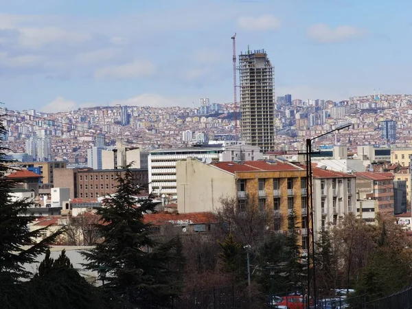 Ein Blick Über Die Dächer Von Ankara — Stockfoto