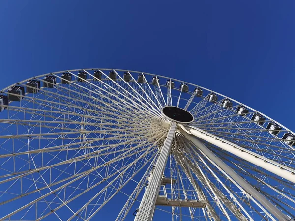 Fun Fair City Big Ferris Wheel — 스톡 사진