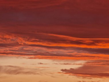 A special sunset experience in a variety of colors