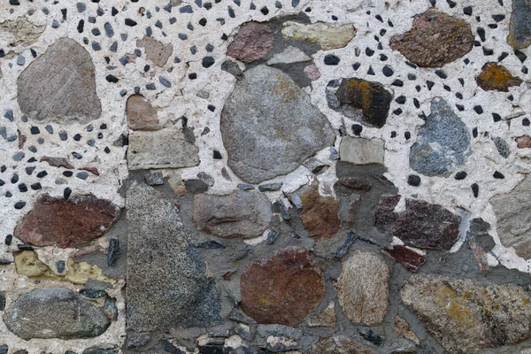 Textured Background Concrete Wall Stones — Stock Photo, Image