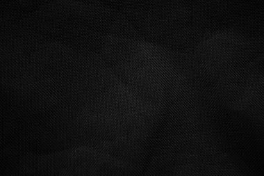Koyu renk kumaş. Siyah kumaş deseninin arkaplanı.