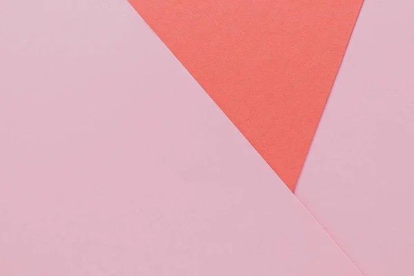 Textura Bicolor Con Espacio Vacío Fondo Papel Pastel Sombra Rosa — Foto de Stock