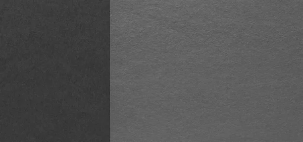 2トーングレーの背景 クラフトグレーの紙のパターンの質感 ブランクバナー — ストック写真