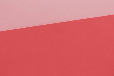 Pembe ve kırmızı kağıt dokusu. İki renkli kağıt arkaplan.