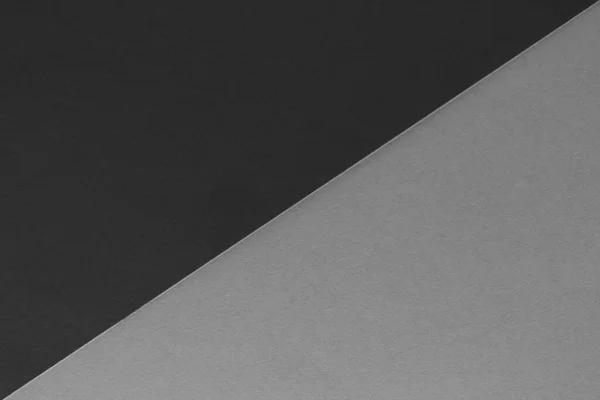 2トーングレーの背景 クラフトグレーの紙の模様の質感 — ストック写真