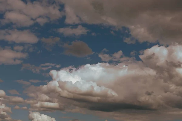 Background Big White Clouds Clouds Background — Stock Fotó