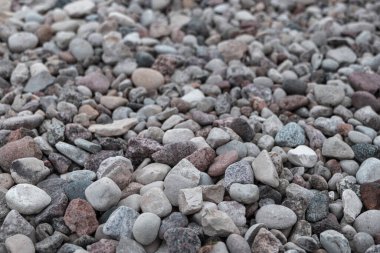 Yumuşak odaklı taşların soyut arkaplanı. Taş dokusu arkaplanı.