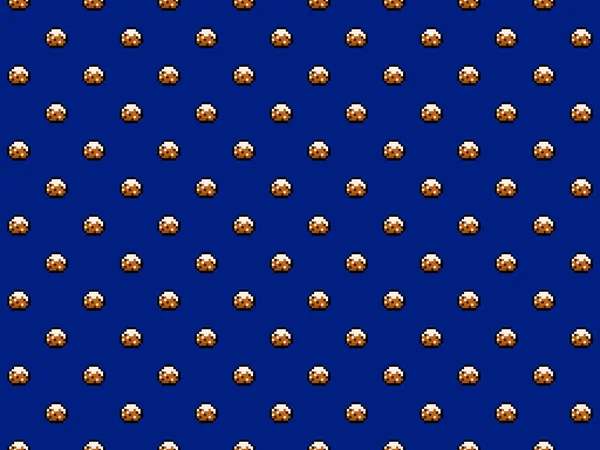 Pixel Dutch Oliebol Hintergrund Hohe Auflösung Muster — Stockfoto