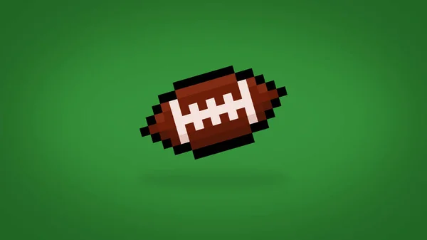 Piksel 8 bit Amerikan futbolu arka planı - yüksek çözünürlüklü 4k duvar kağıdı 