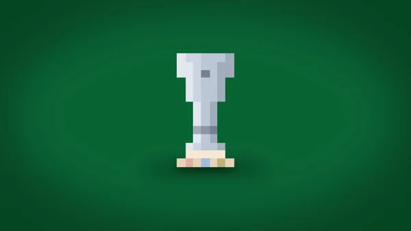 Pixel Europa Labdarúgó Kupa Nagy Felbontású Háttér — Stock Fotó