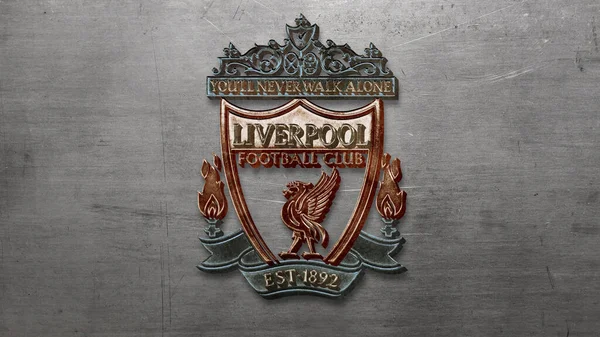 Liverpool Anglia Maja 2022 Projekt Logo Steel Liverpool — Zdjęcie stockowe