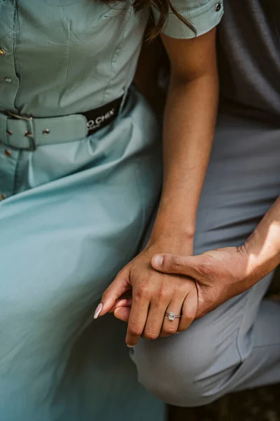 Bride Groom Hand — Stock Photo, Image