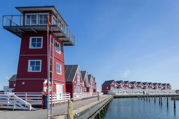 Bagenkop, Langeland Adası, Danimarka Panorama Manzarası