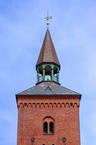 Igreja Gótica Bregninge Dinamarca — Fotografia de Stock