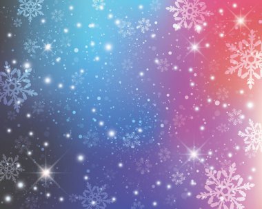 Kar taneli hafif ve bulanık arkaplan