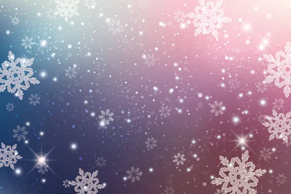 Kar taneli hafif ve bulanık arkaplan