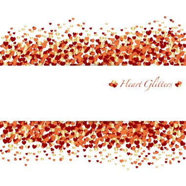 Kalp şeklindeki parıltının arkaplanı