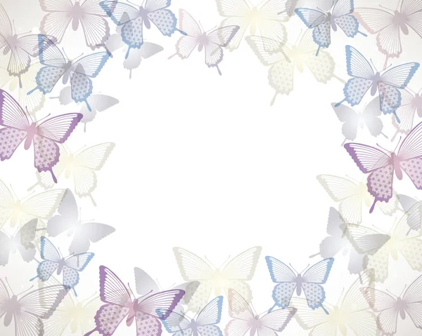 Kelebek siluetinin arkaplanı 