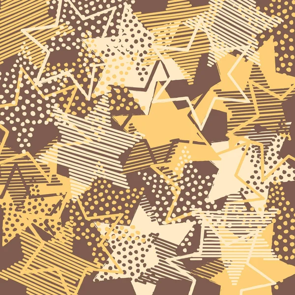 Background with scattered dull color stars